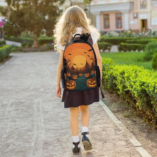 Mochila Naranja Ligera para Senderismo y Viaje miniatura 6