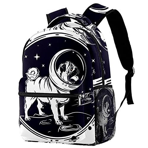 Sac à dos système solaire galaxie mixte avec porte-bouteille intégré