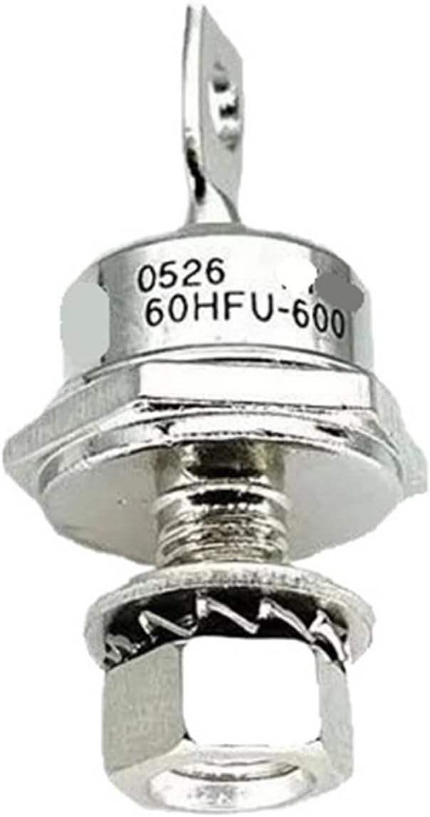 1PCS Stud Thyristor 60HFUR-100 60HFUR-200 60HFUR-300 60HFUR-400(60HFUR-200)