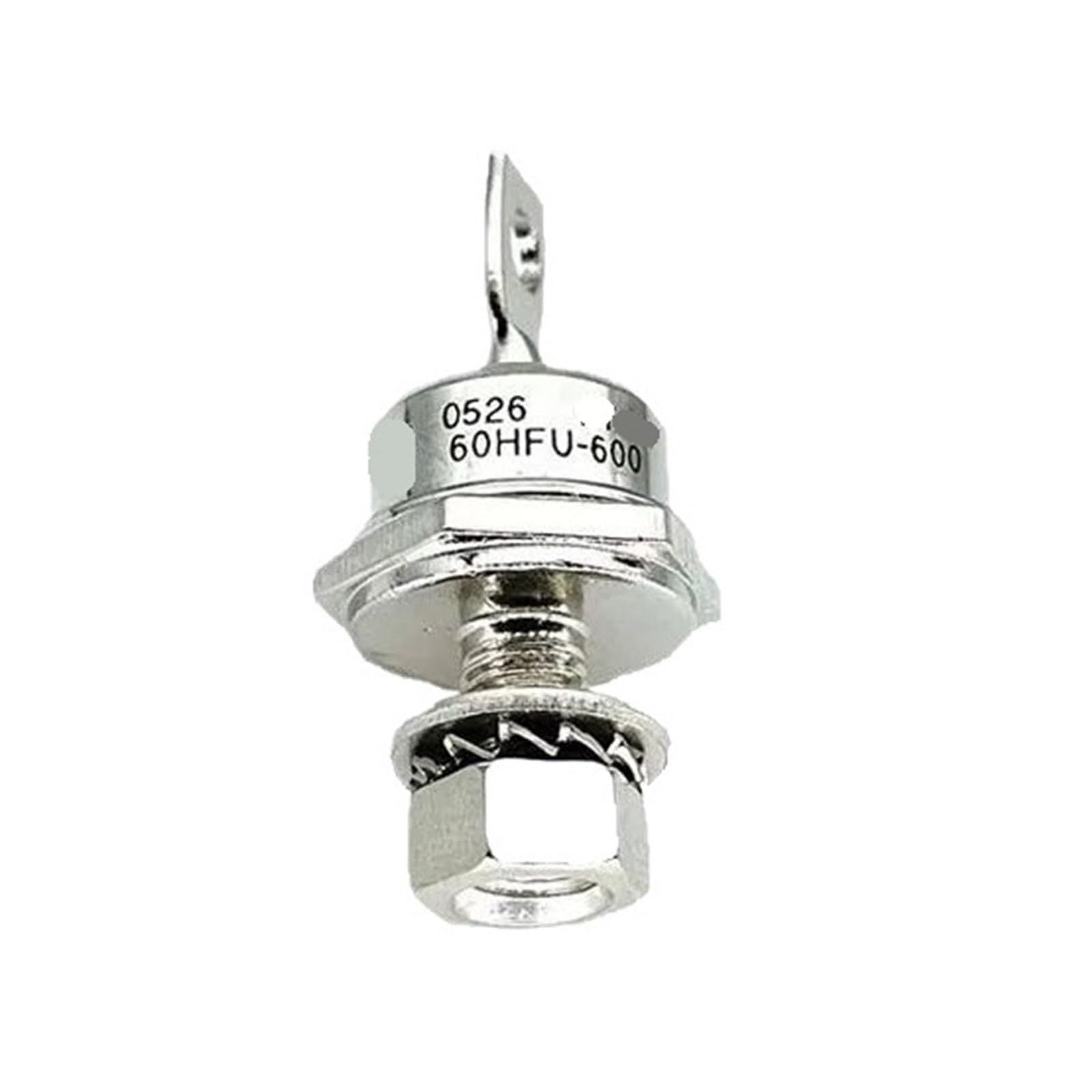 ELZNSQQK 1PCS Stud Thyristor 60HFUR-100 60HFUR-200 60HFUR-300 60HFUR-400(60HFUR-300)