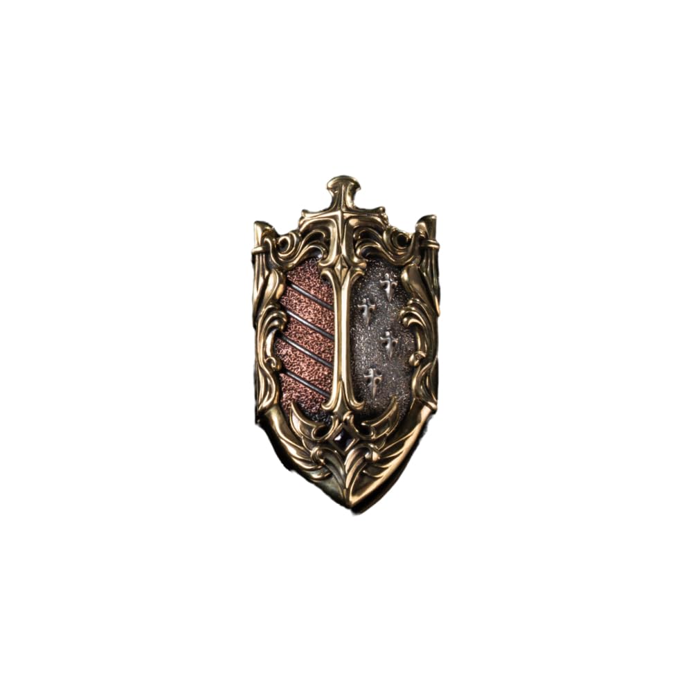 COPPERTIST.WU Soldier/General Figure Statue Ornament Craft Collection for Home Living Room Office (Vowkeeper Shield)