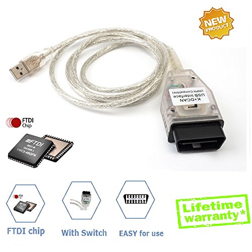 AntiBreak INPA K+ CAN Ediabas Cable with Switch DCAN Interface Coding Support E