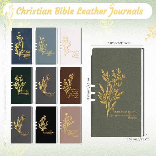 Regalo de agradecimiento para iglesia: 20 juegos de cuadernos inspiradores A6 2