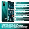 Ulefone Unlocked Smartphones Note 11P, 8GB+128GB Android 11 Unlocked Cell Phones, 48MP Quad Rear Camera, 3 Card Slots, 6.55" Screen Dual 4G Unlocked Phone, 4500mAh, Global Bands, US Version
