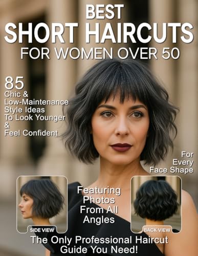Best Short Haircuts for Women Over 50: 85 Chic & Low-Maintenance Style...