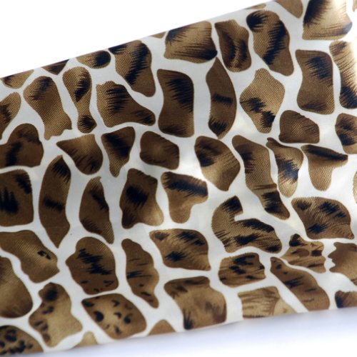 Brando Coffee Giraffe Animal Print Comfy Exquisitely Soft Scarf2