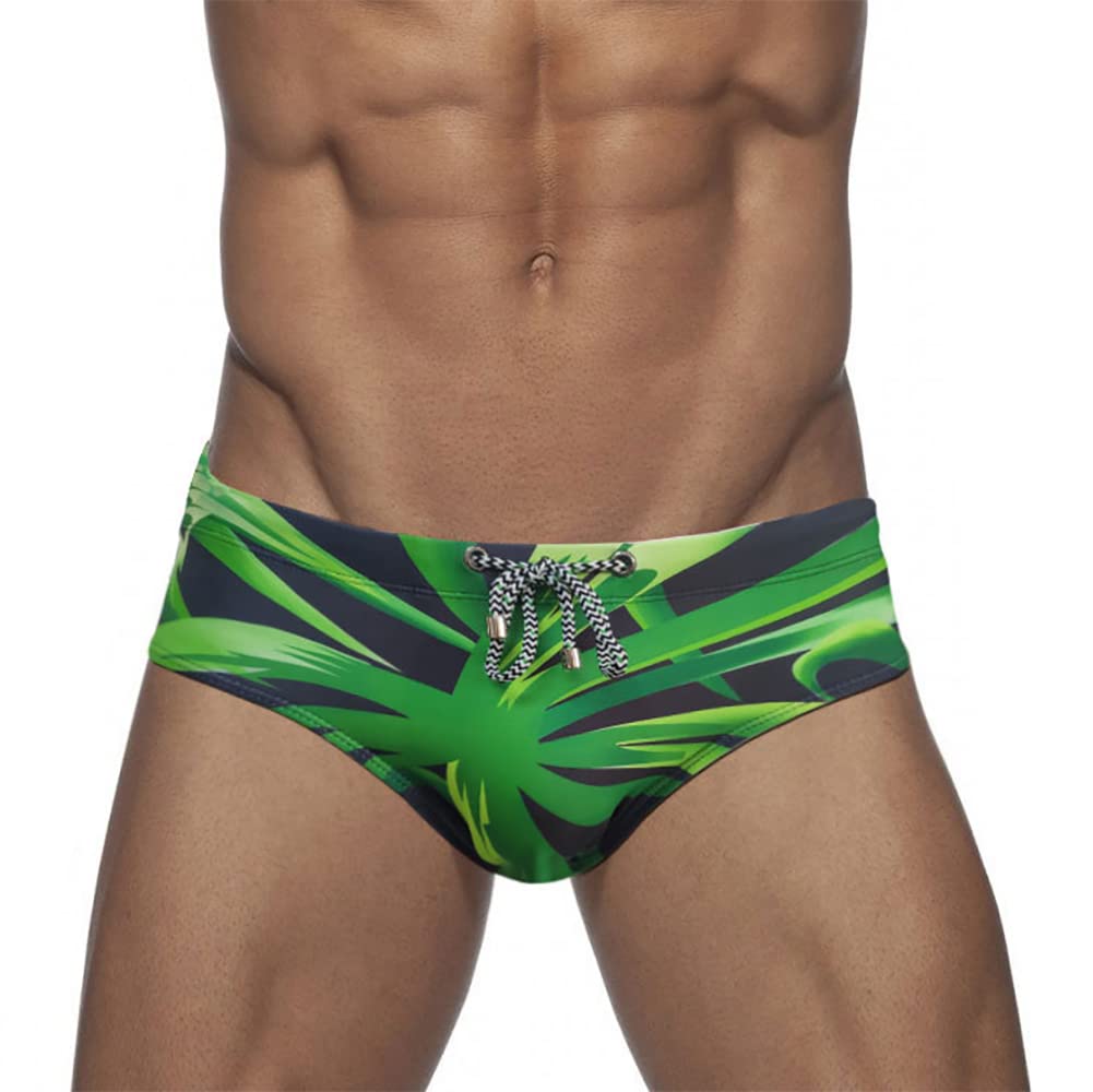 Men's Swimming Trunks Water Sports Swimming Briefs Surf Shorts Swimsuit Trunk Swimming Shorts-image-16