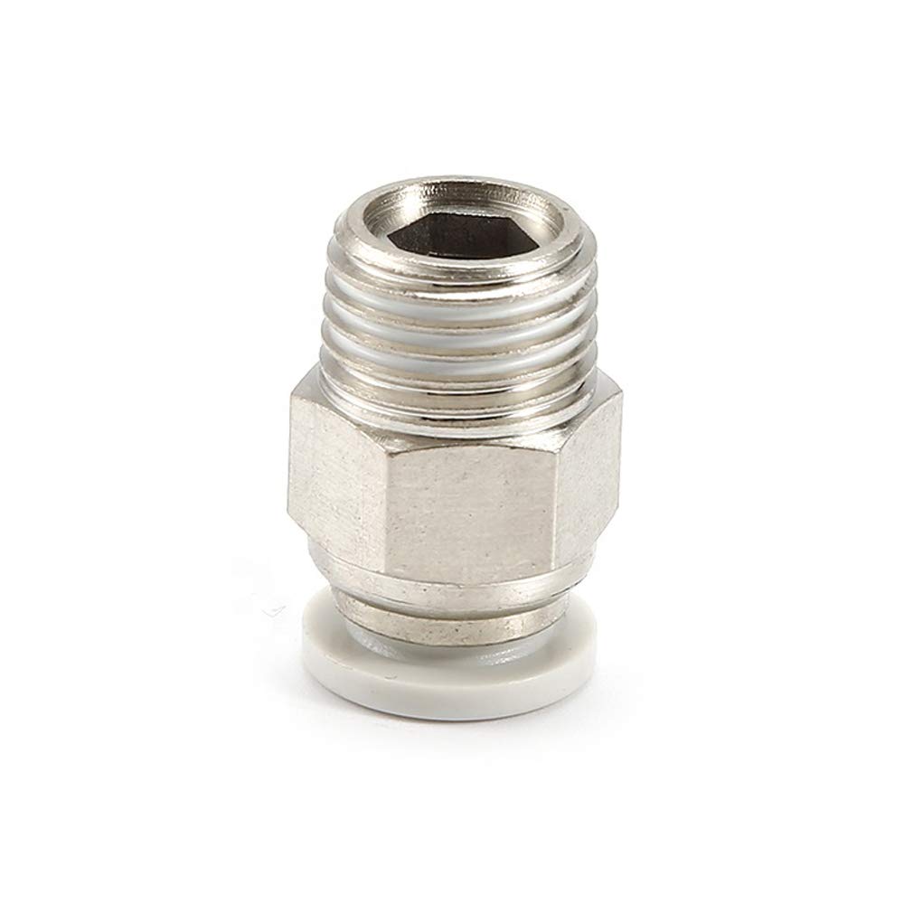 HOSEMART Pneumatic Fittings 4mm x 1/8" BSP Male Quick Push Connect Pipe Tube Straight Connector (Pack of 5) (B09DVN3XMN) Amazon Price History, Amazon Price Tracker