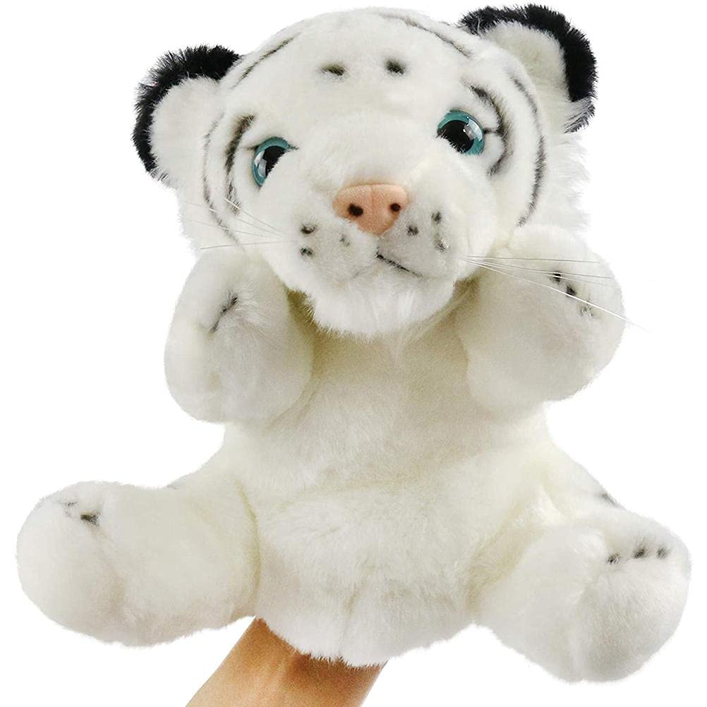 Marionnette à Main Tigre – Asudaro Peluche Animal Pour Narration, Cadeau Pour Enfants, Anniversaire, école, Jeux De Rôle Interactifs