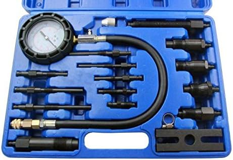 US PRO Tools 16pc Diesel Engine Cylinder Pressure Compression Tester Set 5387