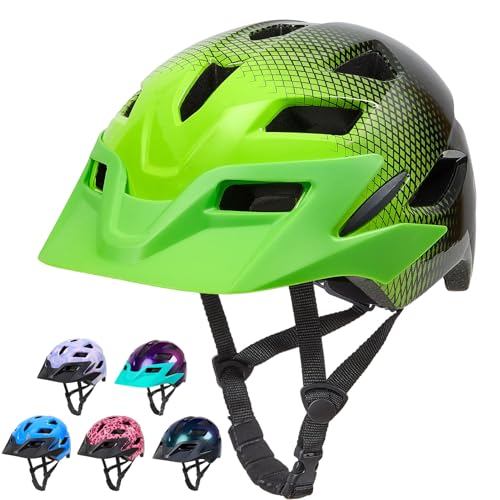Kids Detachable Visor Bike Helmet