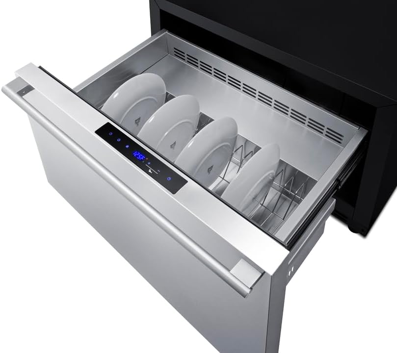 Summit Appliance SPHC30 30-Inch Wide Convertible Drawer Refrigerator/Warming Cabinet - Panel-Ready Drawer Front (Panel Ready Not Included); Commercially Approved; Weatherproof; CARB Compliant