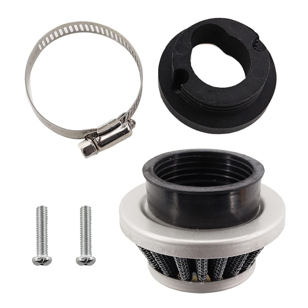 MCHNIC Carburateur avec filtre à air bougie d'allumage pour 43cc, 47cc, 49cc, 2 temps, mini moto, ATV, Quad, Go Kart, Dirtbike, Pocketbike
