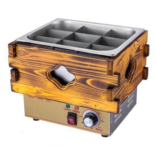 Amazon | おでん鍋 業務用6L 電気式おでん鍋 9つ仕切 電気保温おでん
