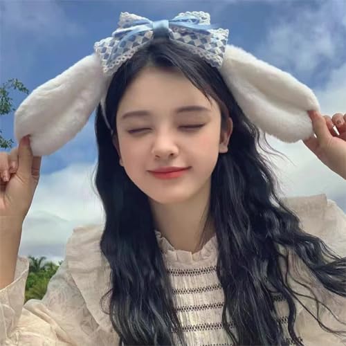 Image of Cute hair accessory set Cute headband,Various Styles of hair clips, hair cords, Hair Ties,Plush hair loop(blue)