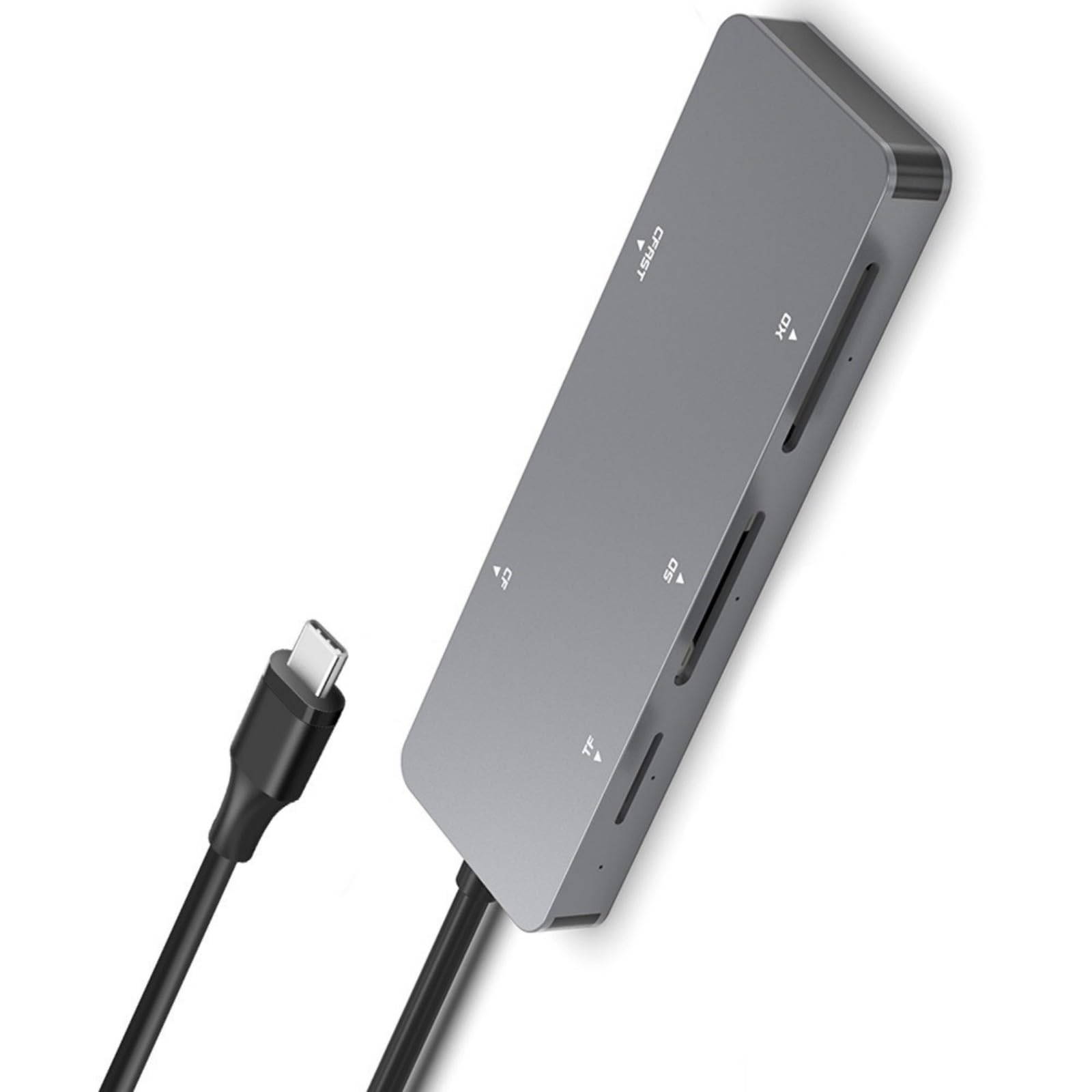 Lector de tarjetas CFexpresses portátil tipo C3.0 de 5 Gbps, transferencia rápida de archivos para CFasts CFXD SDTF