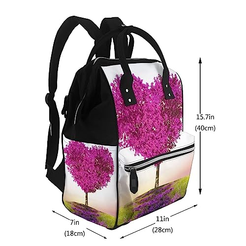 Sac à dos à langer noir multifonctionnel et compact taille unique - 2