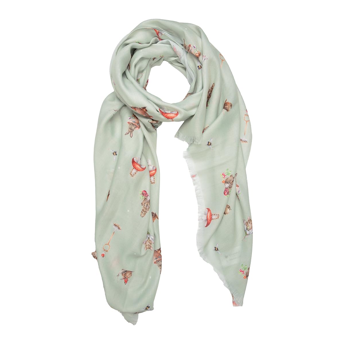 Wrendale Designs by Hannah Dale Garden Friends' Garden Animal Scarf