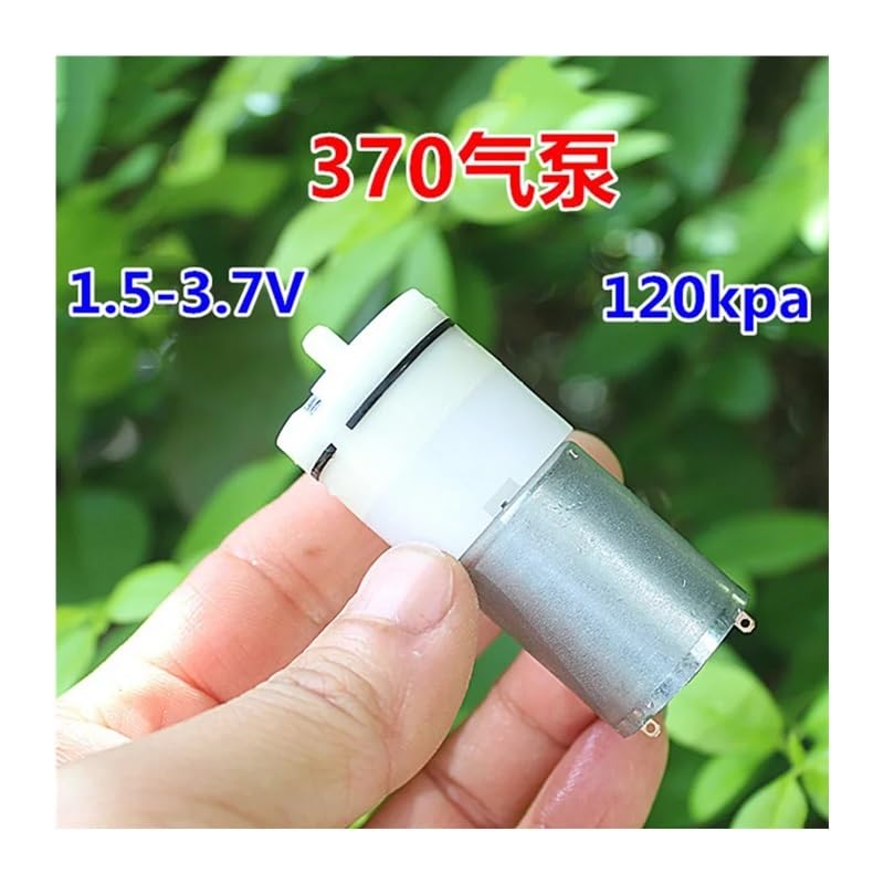 DC 3V 3.7V 120Kpa Large Flow Small 370 Electronic Starter Air Pump Pressure DIY