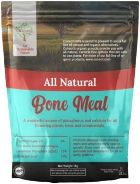 Organic Bone Meal for Plants Home Gardening Rich in Phosphorus