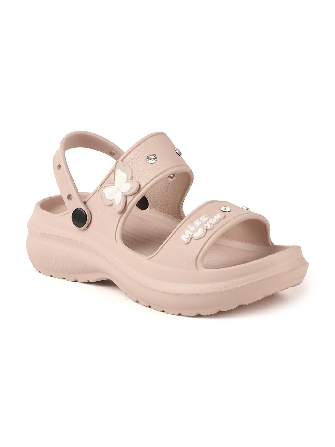 Womens Sukun Women's Eva Clogs | Stylish Back Strap Design with Cushioned Insole Clog-image-23