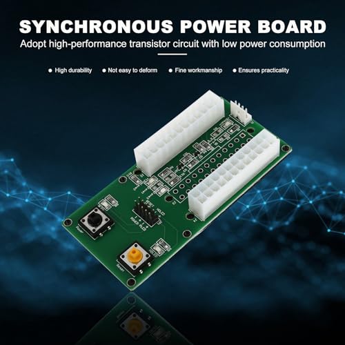 Tarjeta de Arranque Síncrona ATX Doble Fuente de Alimentación y Circuito Transistor 5