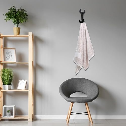 Miniatura 5 de Operitacx Juego de ganchos de pared de llave única, material de hierro multifuncional para el hogar, dormitorio, cocina