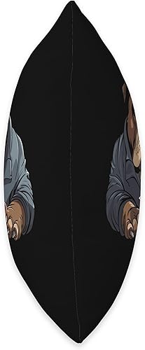 Miniatura 2 de American Bully Gifts & Accessories Dog Breed Coffee Bulldog-Pet American Bully Throw Pillow, 16x16, Multicolor