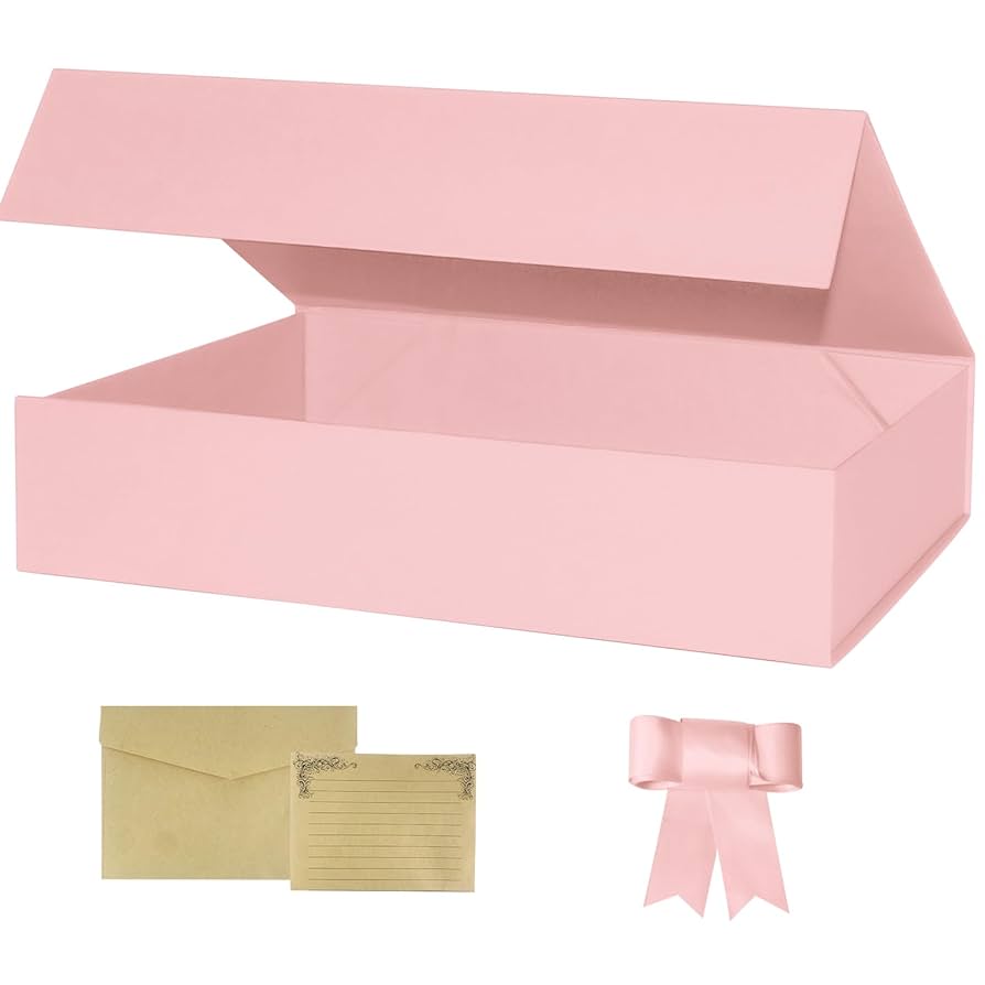Amazon.com: YINUOYOUJIA Gift Boxes13.8x10.5x3 Inch,Large