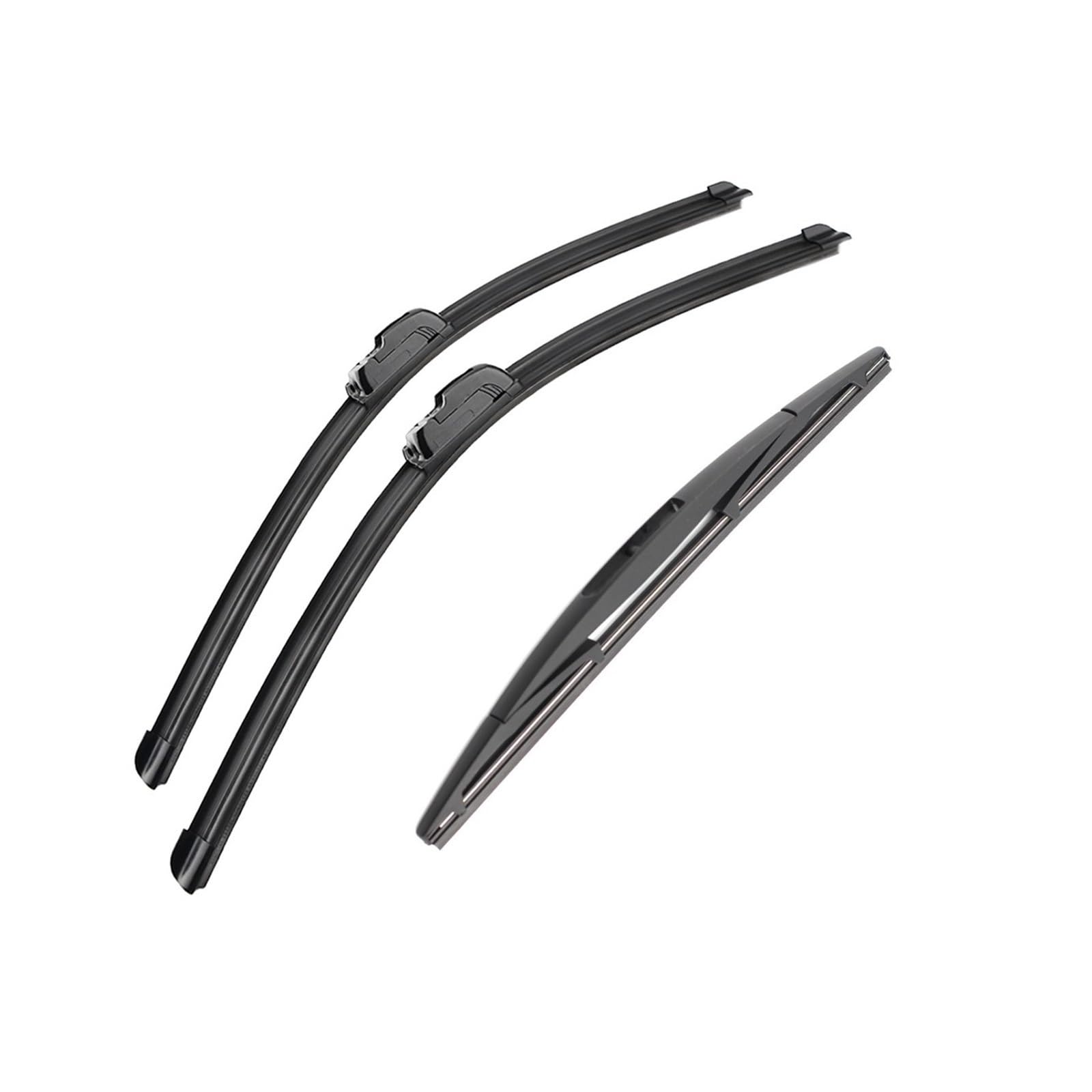 Juego de limpiaparabrisas Para Mitsubishi Grandis 2003-2011 28"+22"+12" 3 piezas escobillas limpiaparabrisas delanteras y traseras parabrisas limpiaparabrisas(9mm J Hooks)