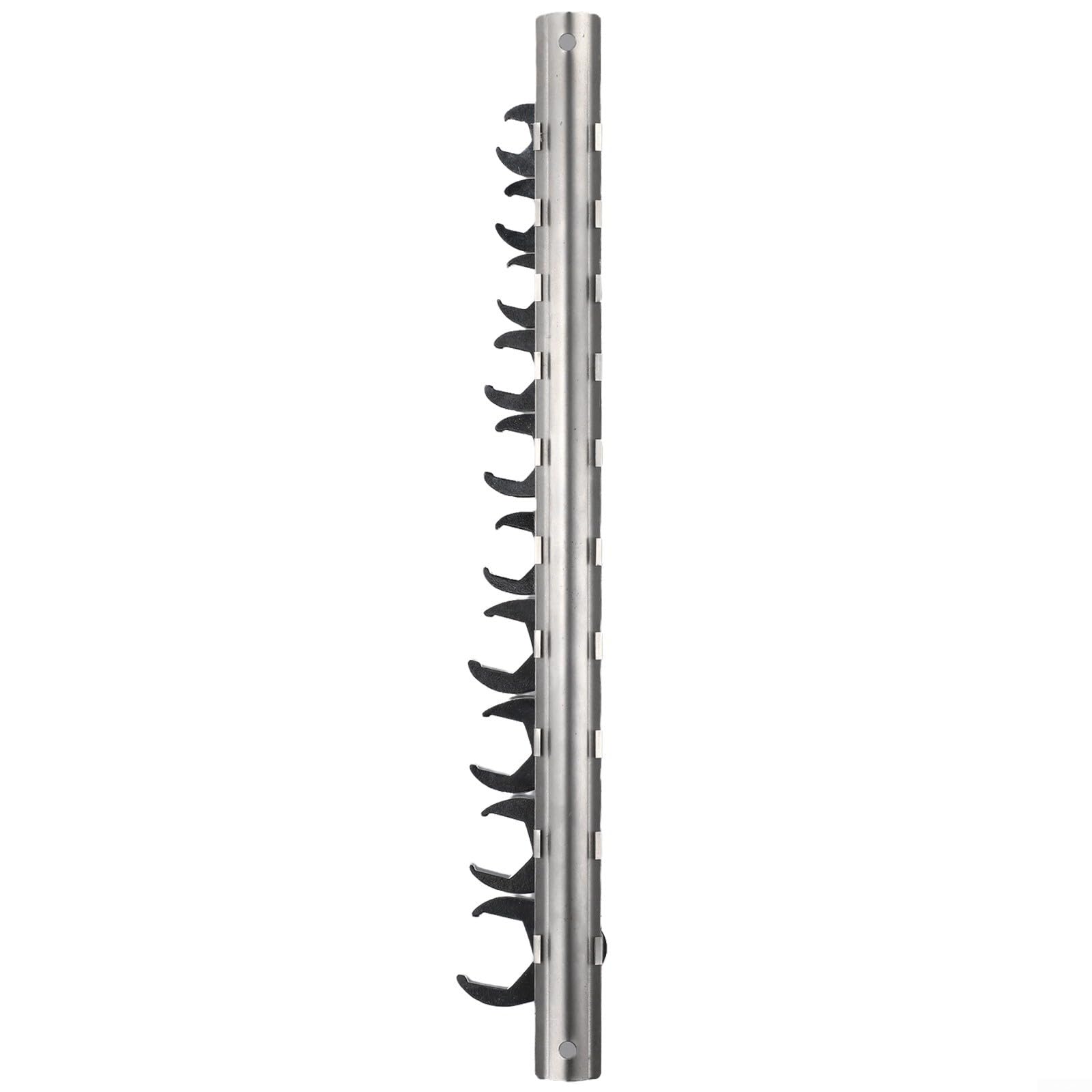 Set di 10 Chiavi Inglesi a forchetta, per lavori di Riparazione Meccanica di autoveicoli, da 10 a 22 mm, Chiave Inglese Aperta con Organizer a Clip.