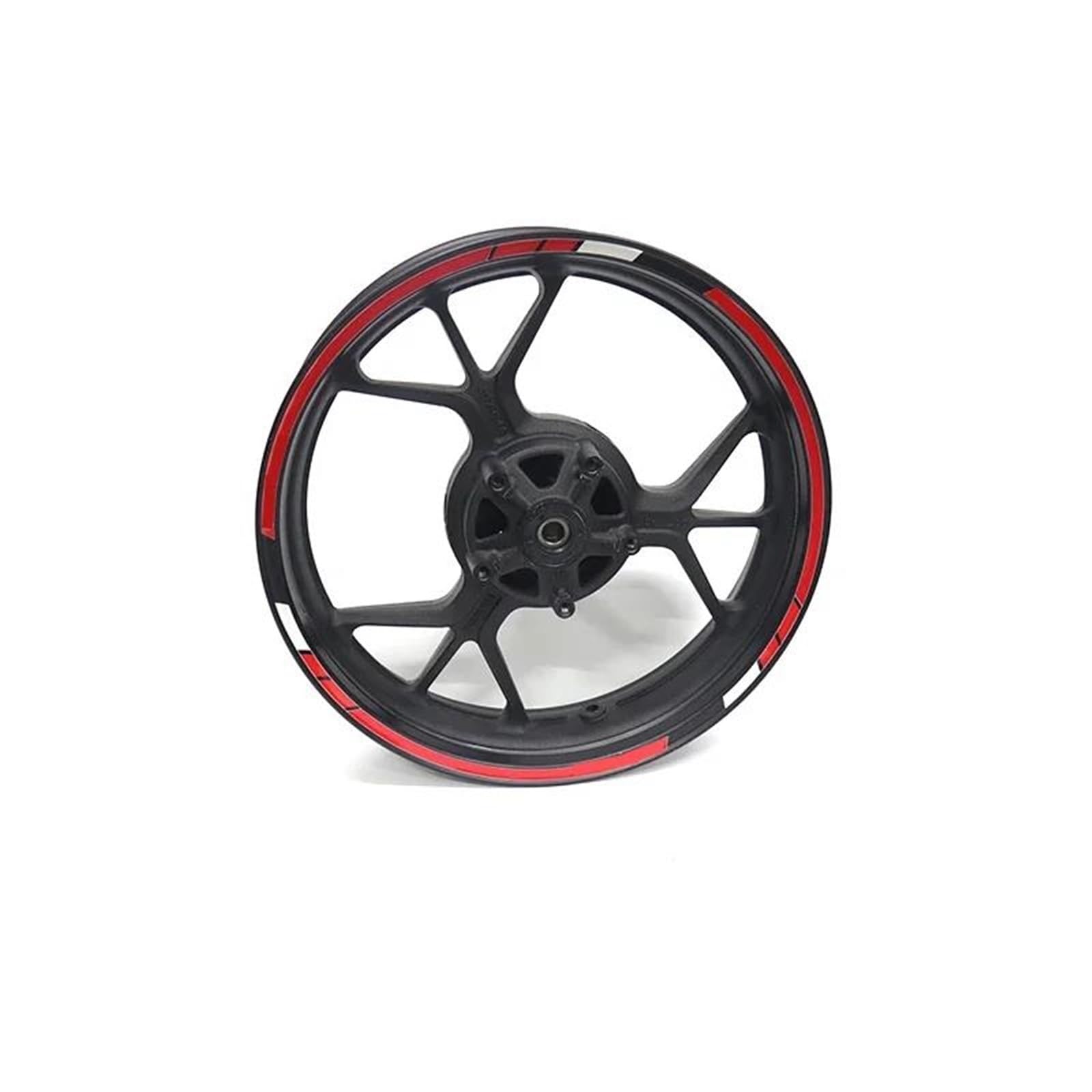 Stickers Motorcycle Accessories Wheel Stickers Reflective Decals Rims for Yamaha XSR900 Xsr900(Style 17)
