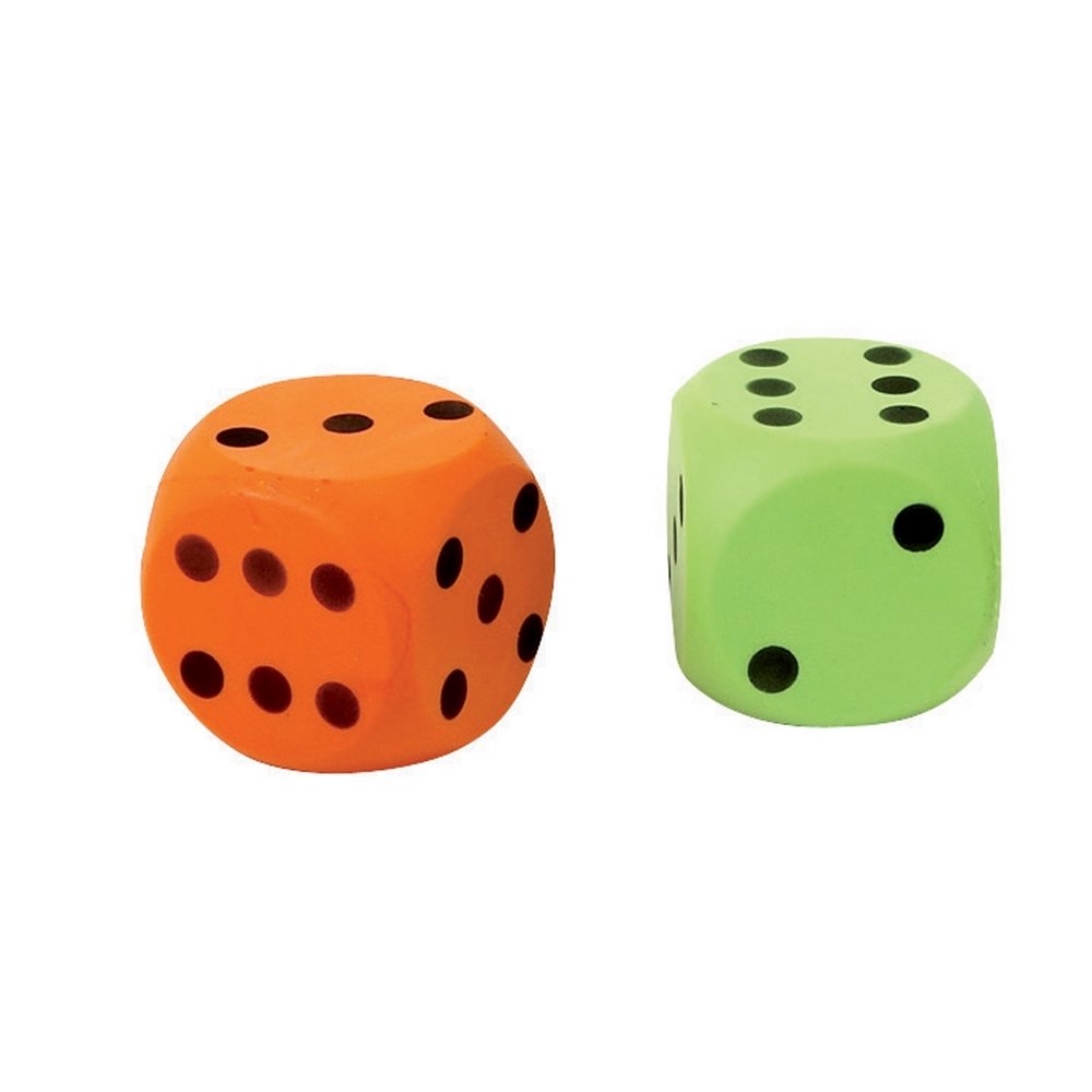 PEGANE Lot de 2 Dé en Mousse - 16 x 16 cm