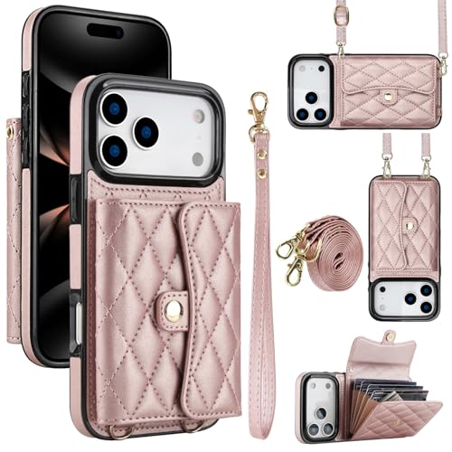 Étui iPhone 17 Pro bandoulière résoud le vol de données avec son blocage RFID et emplacements