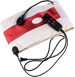 YNB Adjustable Slimming Massage Belt Far Infrared Electric Vibration Sauna Belt Fat Burning Belt Mute Tummy Massager Body Shaper