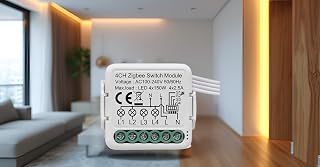 MODERNEXT SML-04 CH Zigbee 4CH Smart Switch Module | Zigbee Home Assistant | Zigbee2MQTTT | Works with Home Assistant Alex Price In India