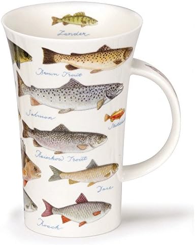 Dunoon Glencoe Freshwater Fish Fine China Mug