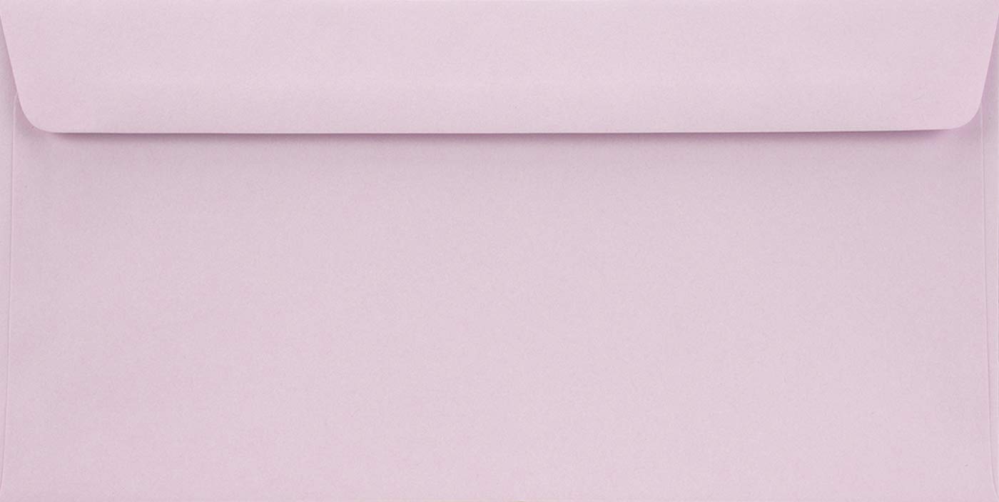 Netuno 25 Long Lilac envelopes DL 110 x 220 mm 4.33 x 8.66 in 90gsm Burano Lilla Invitation Envelope Elegant Colourful envelopes for Weddings Christmas Birthdays Greeting Cards Postcards โ image 1