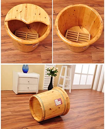 Spa de pies de madera con masaje y aroma natural miniatura 6