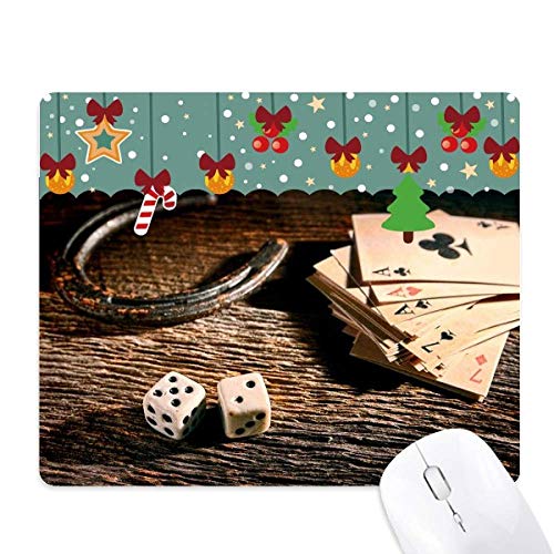Tapis de souris poker grand format antidérapant pour le jeu et l'office