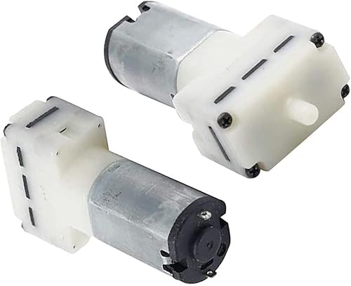 Mini motor de bomba de aire DC 3V 12A Micro bomba de vacío para tanque de acuario Circular oxígeno proyectos de bricolaje, paquete de 2