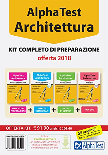 Alpha Test. Architettura. Kit completo di preparazione. Con software di simulazione