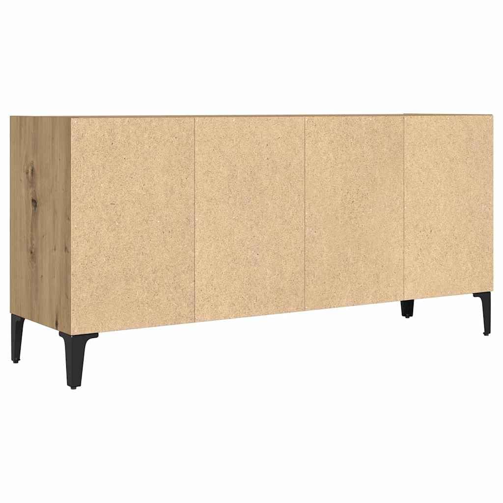 Zestaw szafek pod telewizor brązowy, 69,5 x 30 x 50 cm, materiał drewnopochodny, montowany na ścianie, z regałem, do salonu, rustykalny wygląd, oszczędność miejsca, uniwersalny stojak na