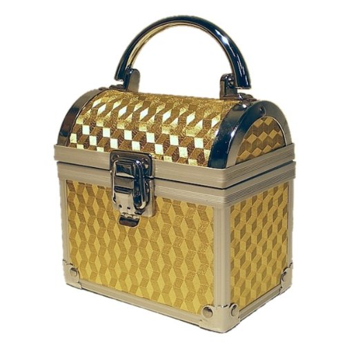 Jewelry & Cosmetic Train Case -B002G