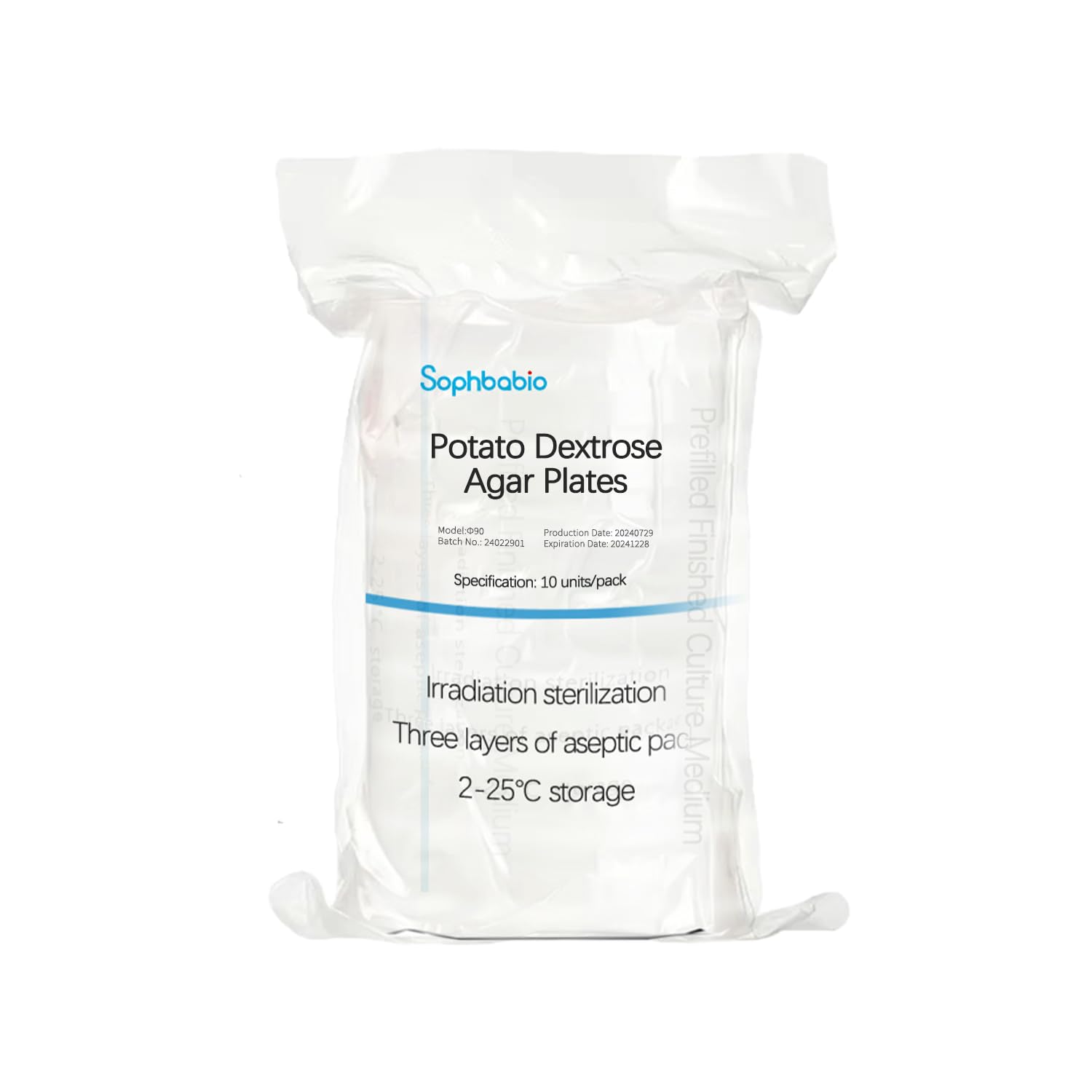 Potato Dextrose Agar Plates for Mushroom Cultivation, Mold Detection 10 Pack, and Science Projects – Pre-Poured Petri Dishes