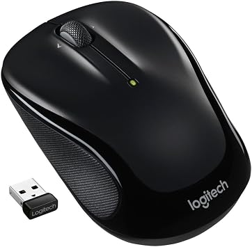 Logitech 910002974 M325 Wireless Mouse, Right/Left, Black