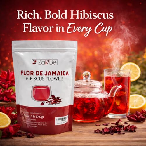 ZAVBE Hibiscus Tea Dried Flowers
