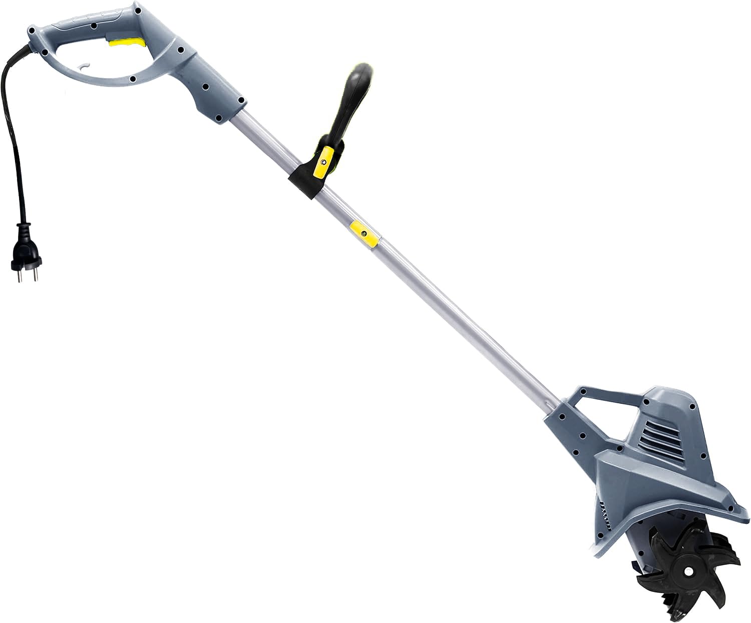 FANZTOOL Motoazada eléctrica de jardín de 300 W, solo 5 kg, ideal para personas mayores y mujeres, 19 cm de ancho de trabajo, 15,5 cm de profundidad, perfecto para parterres y huertos