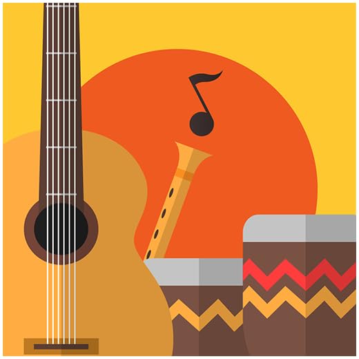 Sonidos de instrumentos musicales.