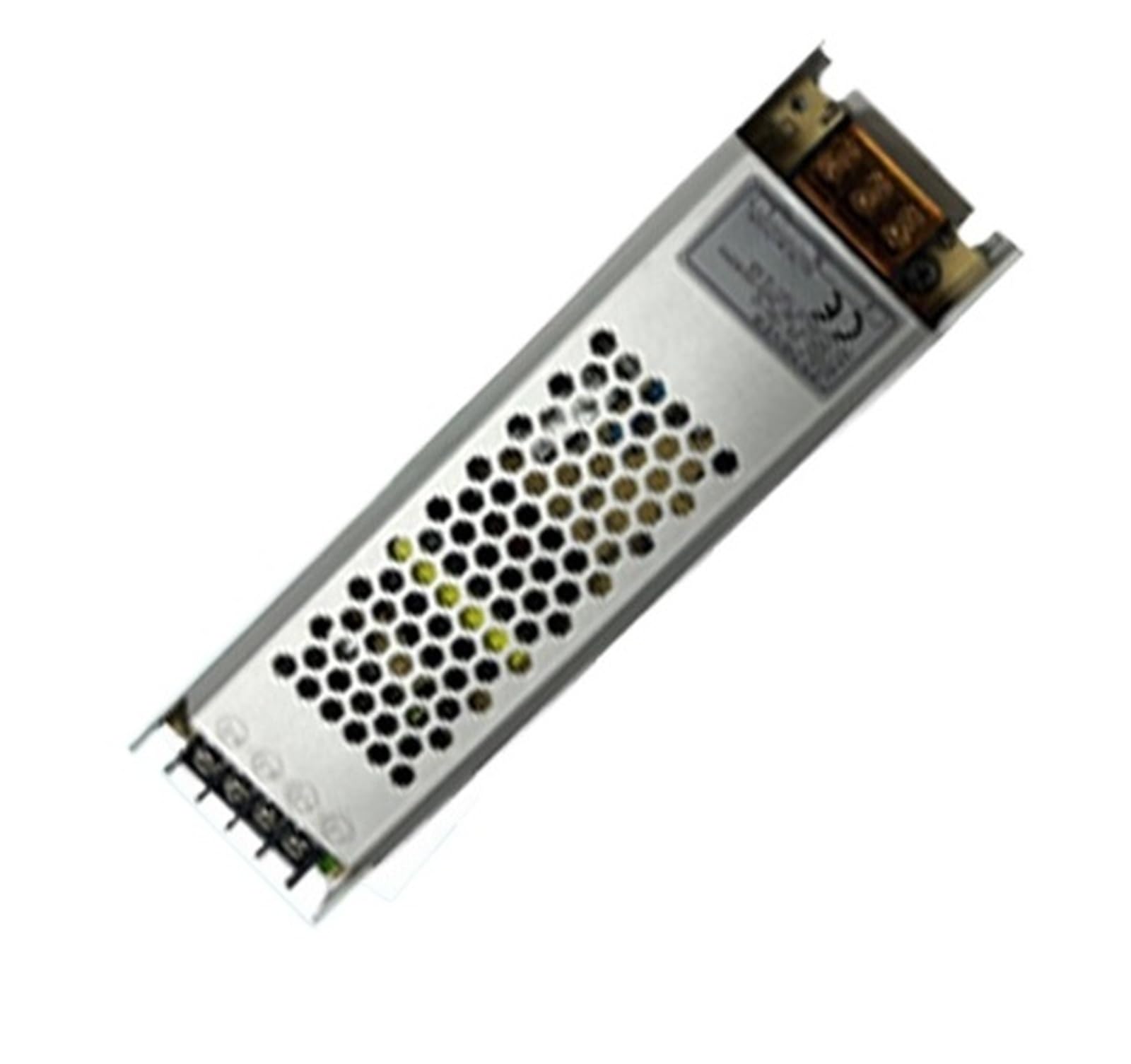 Alimentation DC 12V 200W mince pour bande LED transformateur compact